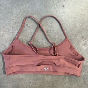 ALO Airlift Sports Bra In Hazelnut